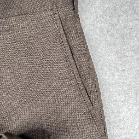 Roundtree & Yorke Travel Smart Pants Trousures Classic Fti Flat Front 42x32 New - Picture 9 of 14